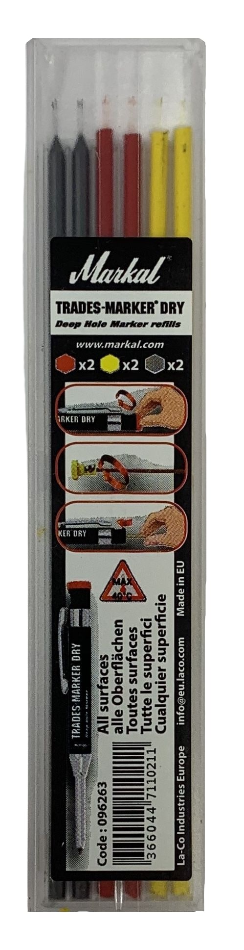 Minas de recambio para ref.96264 de colores surtidos - ref.96263