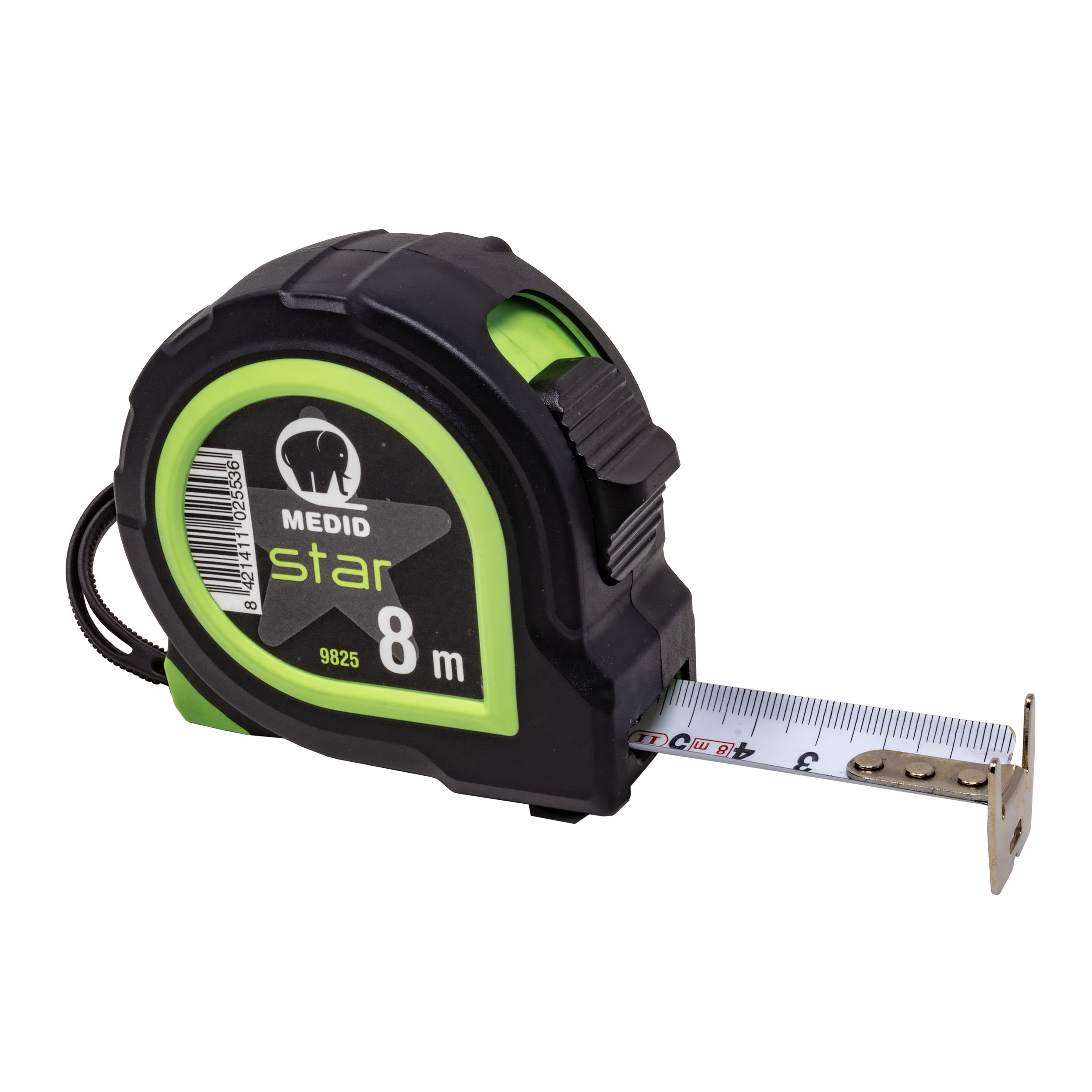 Flexómetro MEDID Star 8 m x 25 mm Ref.: 9825