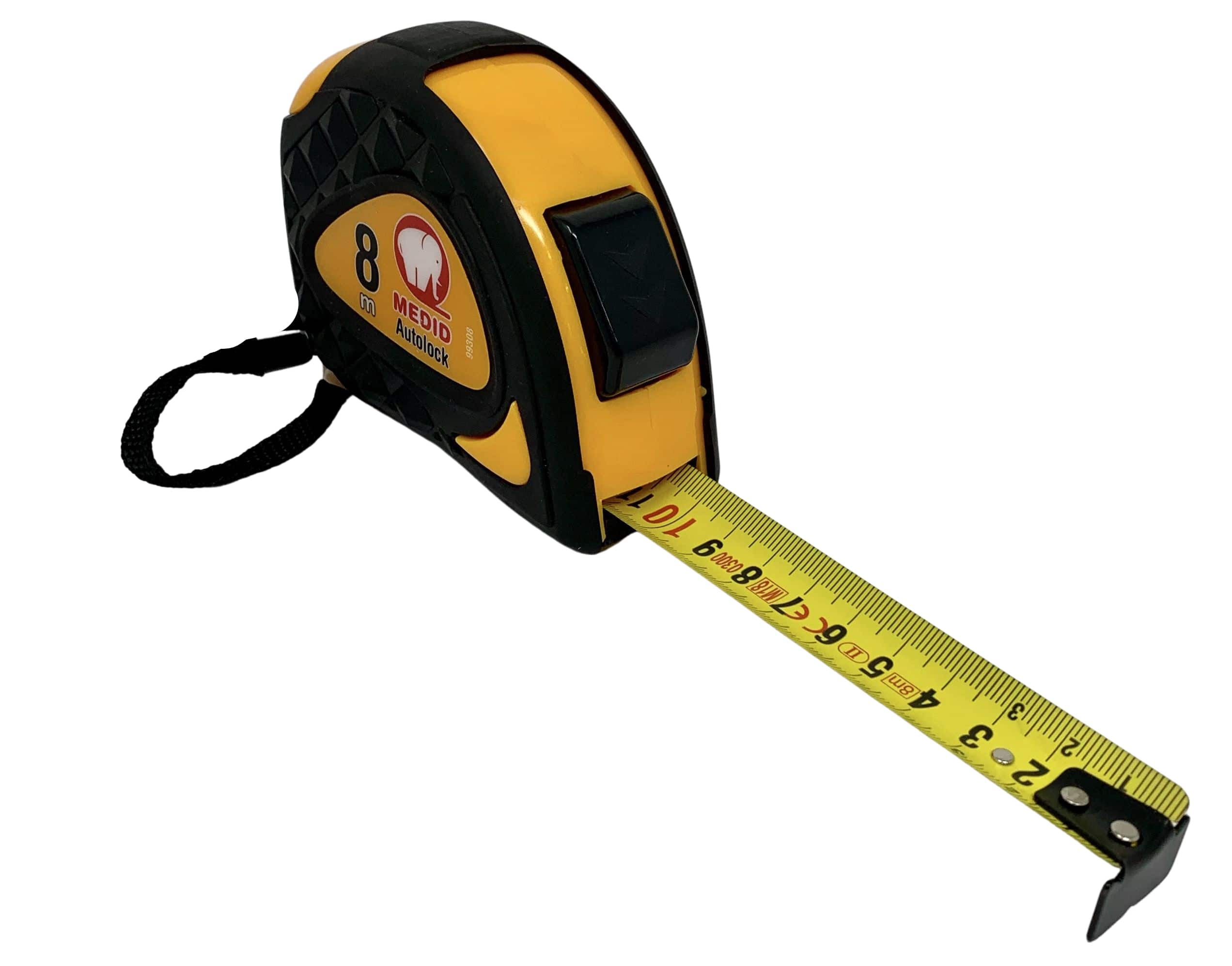 Flexómetro anti-choque y autofreno 8 m x 25 mm - ref.99308