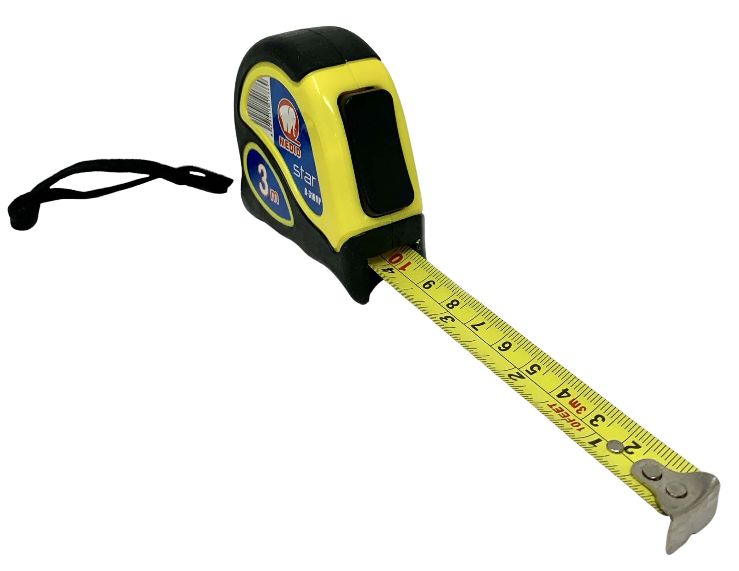 Flexómetro bimaterial 3 m x 16 mm mm + pulgadas - ref.B316MP