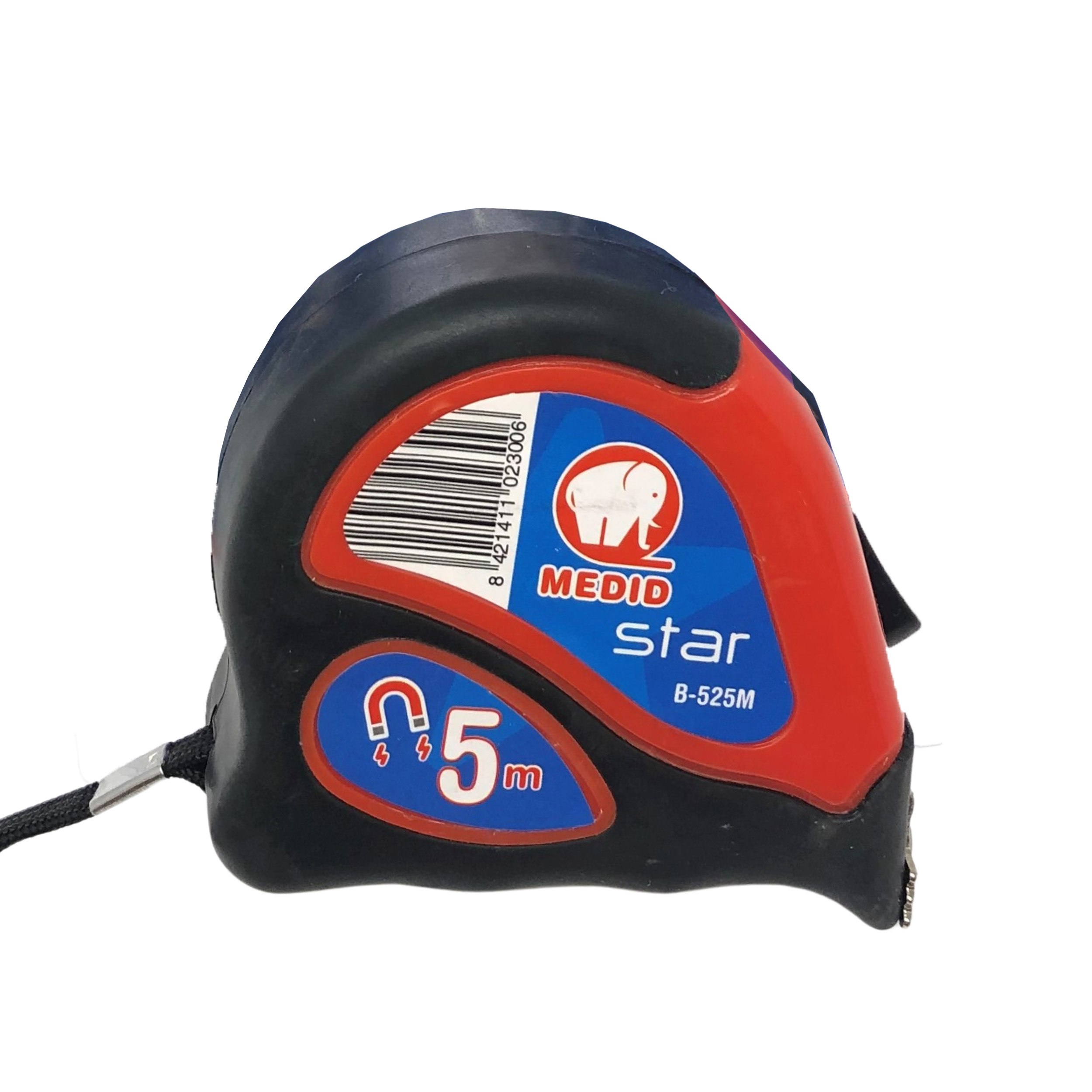 Flexómetro bimaterial 5 m x 25 mm MAGNÉTICO - ref.B525M