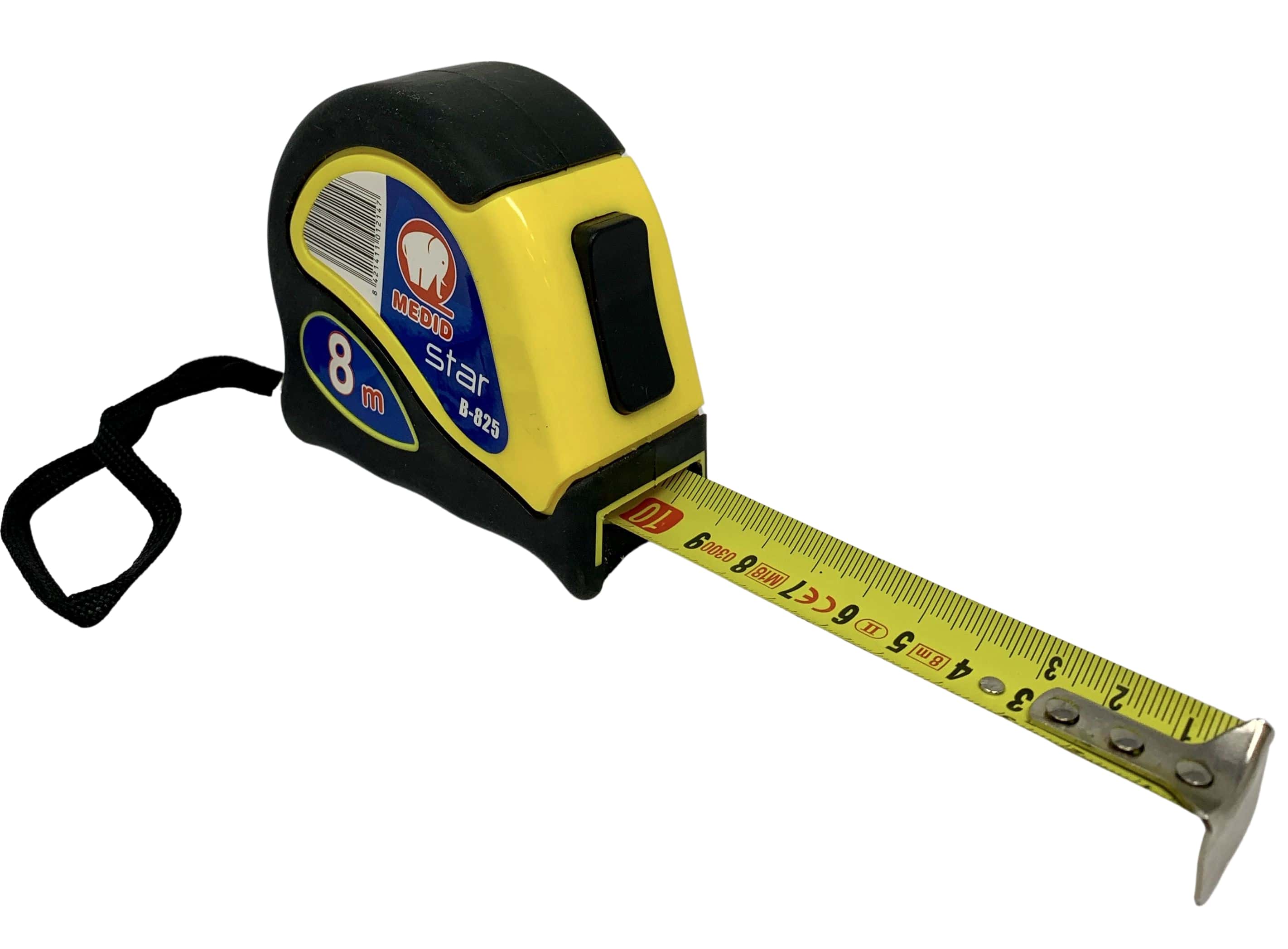 Flexómetro bimaterial 8 m x 25 mm - ref.B825