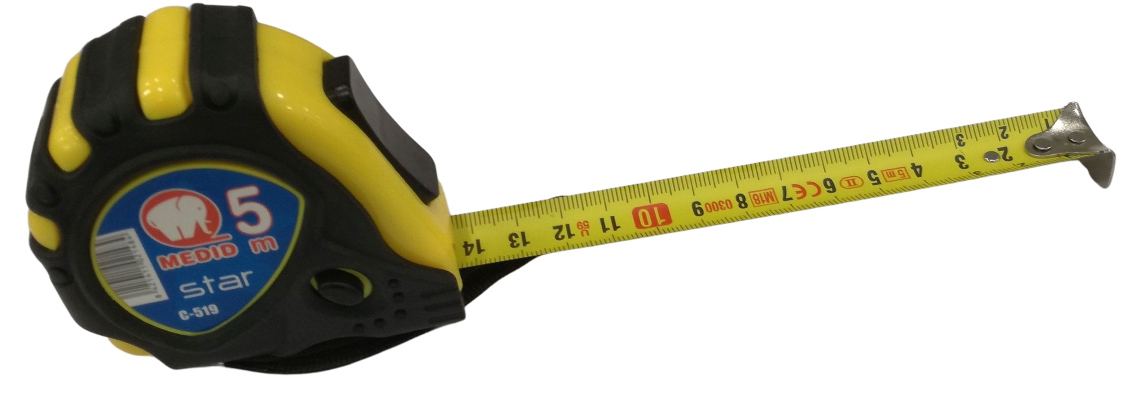 Flexómetro bimaterial 5 m x 19 mm - ref.C519