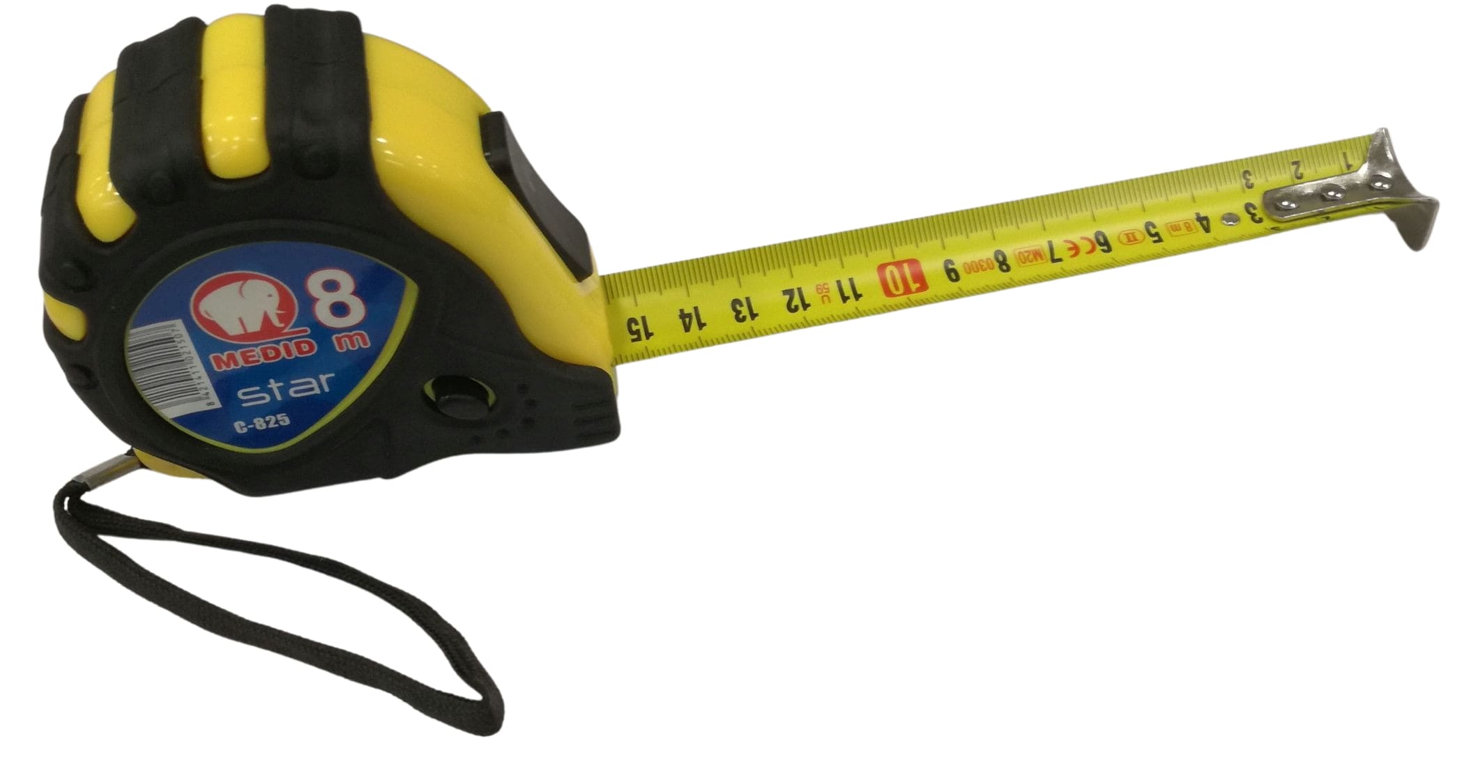 Flexómetro bimaterial 8 m x 25 mm - ref.C825