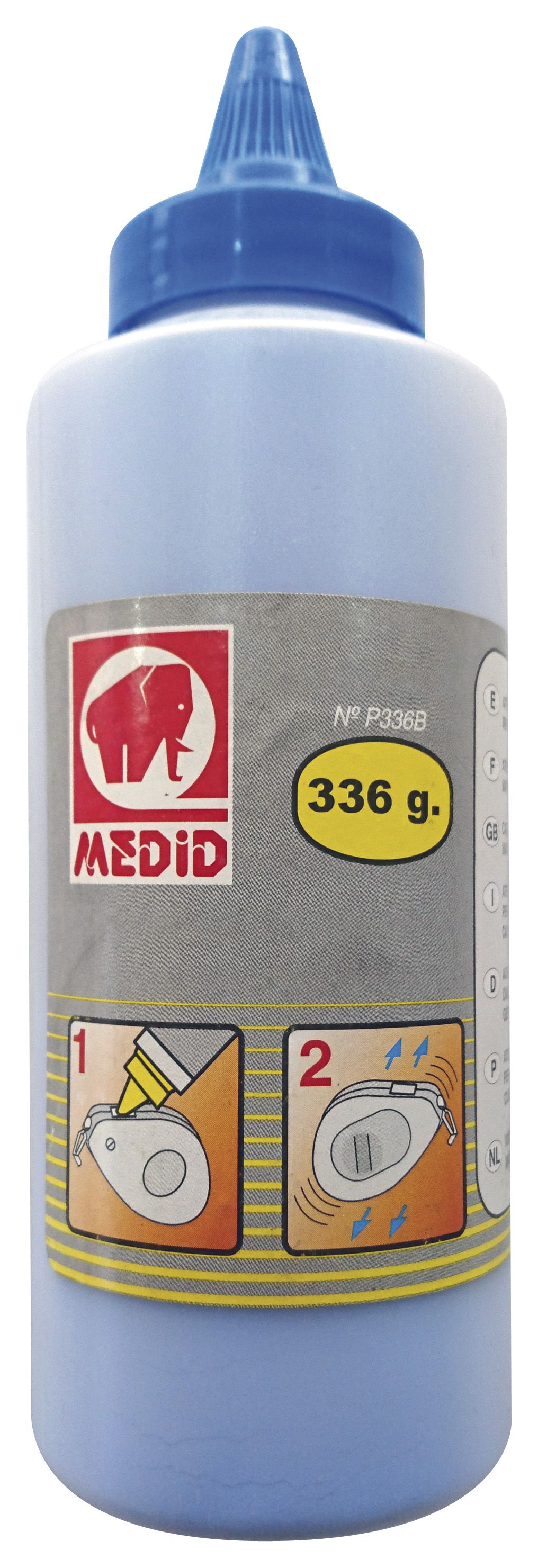 Polvo colorante para trazadoras 336 gr de color azul