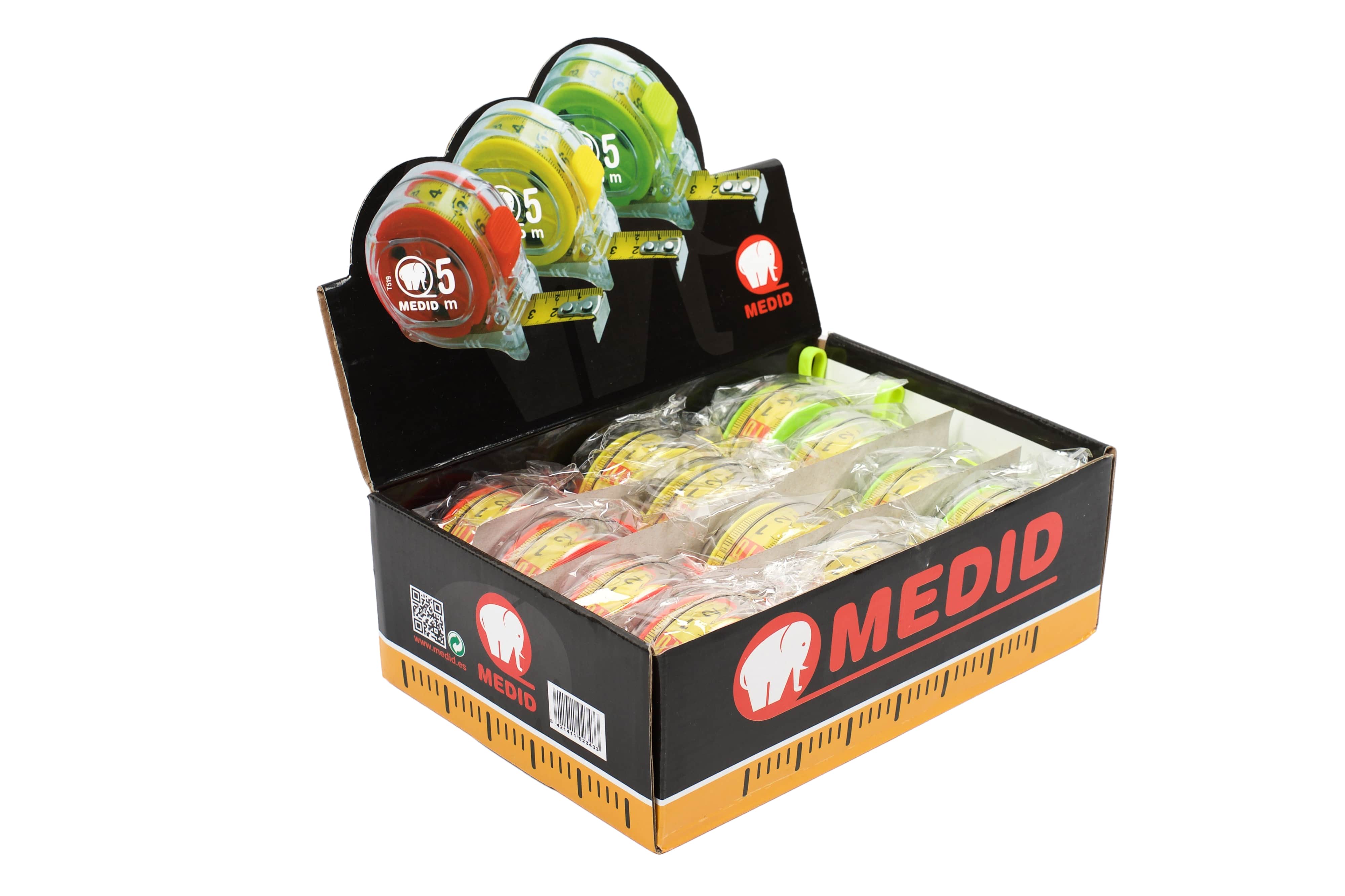 Flexómetro TRANSPARENTE 3M (5 m x 19 mm) - ref.T519