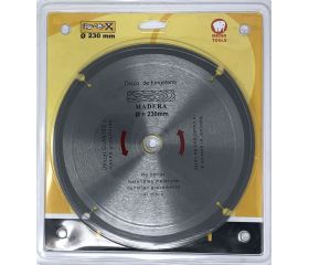 Disco tungsteno para corte madera diámetro 230 mm