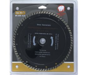 Disco turbo profesional para granito diámetro 230 mm