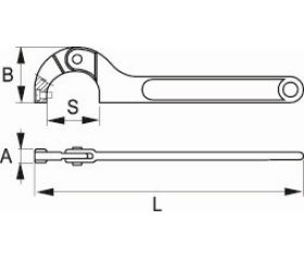 Llaves de gancho con pivote intercambiable | 29P-3550-2/29P-80120-2