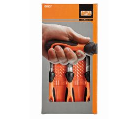 Juego de limas ERGO™, picado entrefino, 150 mm: 3 unidades | 1-473