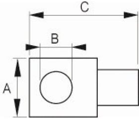 Cabeza de mango corredizo en T de 3/4