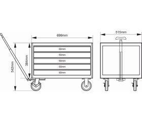 Cofres para el HUB del almacenamiento E72 de 26