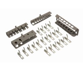 Juego de ganchos para armario y panel 1495, 24 piezas | 1495CD-AC1