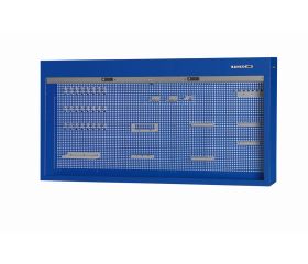 Armario mural o de banco de trabajo con persiana y ganchos | 1495CS18HK