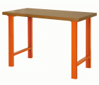 Bancos de trabajo "Heavy Duty" con encimera de DM y 4&nbsp;patas | 1495WB-TD