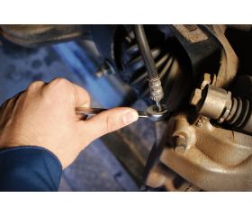 Llaves para racores acodadas de dos bocas métricas con acabado cromado | 1949M