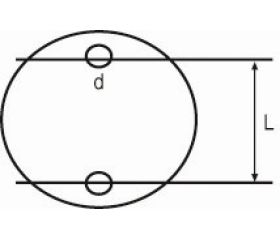 Base giratoria para tornillos de banco de guía redonda y cuadrada | 201431-201471
