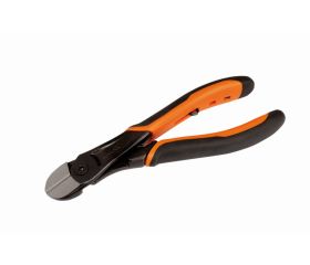 Alicates de corte diagonal a 14° ERGO™ con mango bi-componente de apertura automática y acabado fosfatado | 21HDG-A