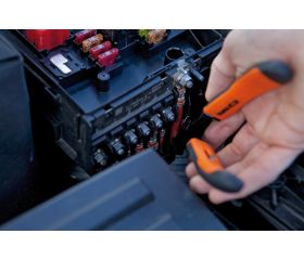 Alicates de corte diagonal «heavy duty» ERGO™ con anillo de seguridad | TAH21HDG