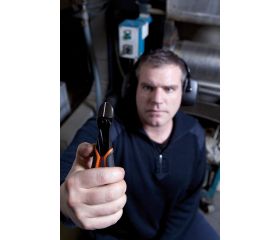 Alicates de corte diagonal «heavy duty» ERGO™ con anillo de seguridad | TAH21HDG