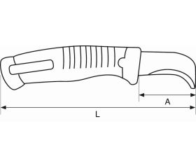 Cuchillos de electricista con guía | 2446-EL-HELP