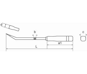 Palancas con mango de PVC y anilla de seguridad | TAH2484