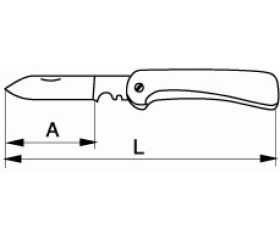 Navajas de electricista con cuerda de Dyneema | TAH2820EF