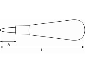 Palancas para electricistas con mango de madera | 2820EK-01