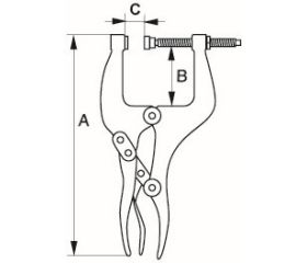 Tenazas automáticas con acabado fosfatado | 2949