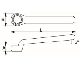 Llaves de estrella acodadas y aisladas | 2MV