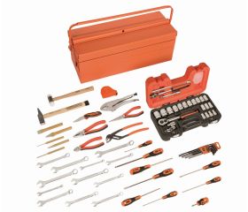 Caja metálica con composiciones de herramientas para mantenimiento general (69 piezas) | 3149-ORTS1