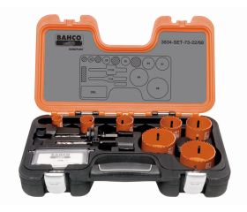 Juego de coronas de sierra bimetal Sandflex® de 16-92 mm (9 piezas) | 3834-73