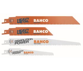 Juego de hojas de sable bimetal Sandflex® para metales pesados y demoliciones (5 piezas) | 3940-HDD-SET-5P