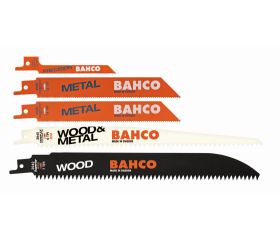 Juego de hojas de sable para madera y metal (5 piezas) | 3940-MIX-SET-5P