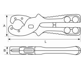 Cortatubos de plástico para PEX | 412-28-PEX