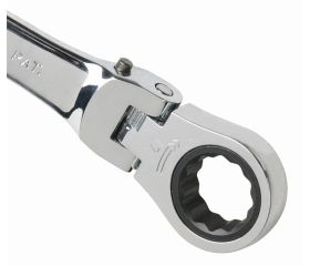 Llaves combinadas de carraca articulada métricas con acabado cromado | 41RM