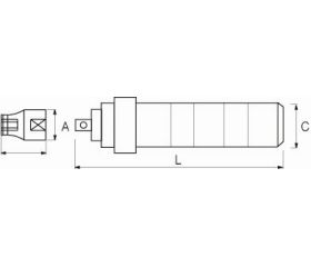 Destornilladores a golpe de 5/16