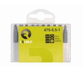 Puntas ranuradas de 1/4