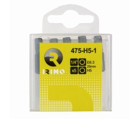 Puntas hexagonales de 1/4