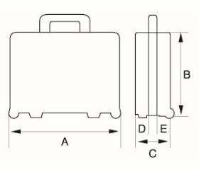 Maletas rígidas de 35 l | 4750RC02
