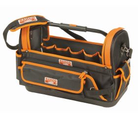 Bolsas portaherramientas textiles abiertas con base rígida de 32 l | 4750FB1-19A