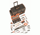 Composición de herramientas para mantenimiento con bolsa de tela y ruedas: 72&nbsp;piezas | 4750FB2W-TS001