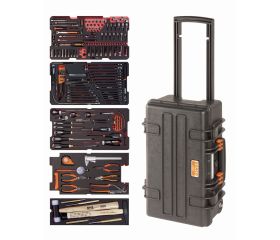 Composición de herramientas para mantenimiento general en caja de herramientas metálica, 194 piezas | 4750RCHDW01FF3