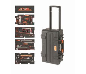 Kit de herramientas de formación para aplicaciones de gas y petróleo en el agua con maleta altamente resistente, 41 piezas | 4750RCHDW01FF9