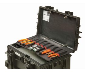 Panel divisor pivotante interior con huecos tipo bolsa | 4750RCWD-AC2