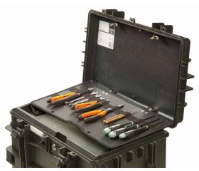 Paneles divisores pivotantes interiores con tiras elásticas | 4750RCWD-AC3