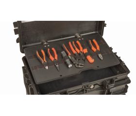 Paneles divisores pivotantes interiores con tiras elásticas | 4750RCWD-AC3