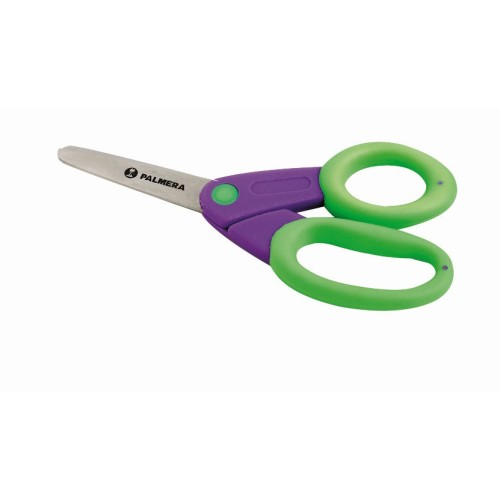 Tijera Escolar Inox Verde
