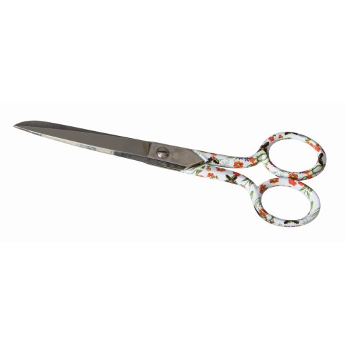 Tijera Costura Decorada Flor