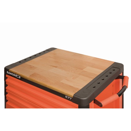 Encimeras de madera para carros HUB de almacenamiento 1477K y 1487K | 1477K-ACTW